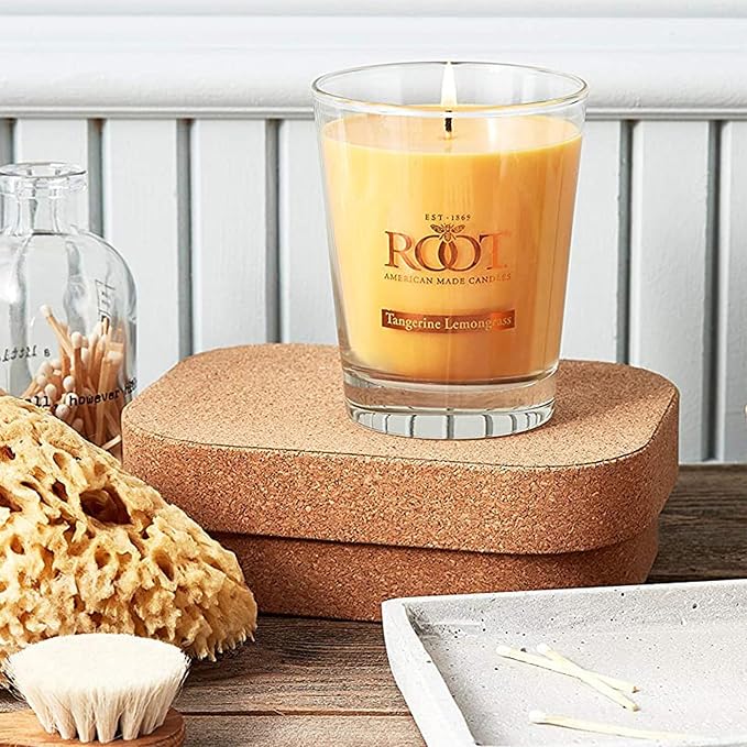 Root Candles Scented Candles Honeycomb Beeswax Blend Premium Handcrafted Candle - Image 4