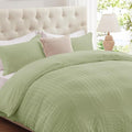 Cozyide Green Duvet Cover Full Size, 3 Pieces Bedding Duvet Covers, Soft by cozyide