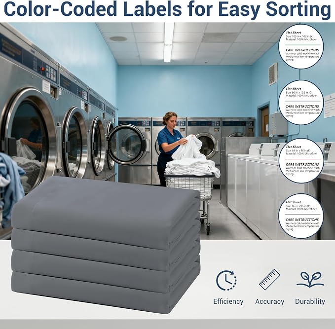 King Flat Sheet Only, 1 Pack Top Bed Sheets, Soft Breathable Brushed Microfiber - Image 4