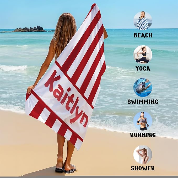 JML Personalized Beach Towel - Image 6