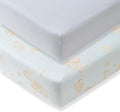Burt's Bees Baby Essential Organic Cotton Fitted Crib Sheet, Breathable by BurtsBeesBaby
