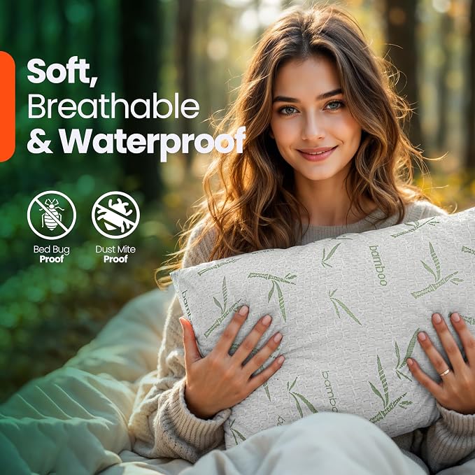 Utopia Bedding Waterproof Pillow Protectors - Image 5