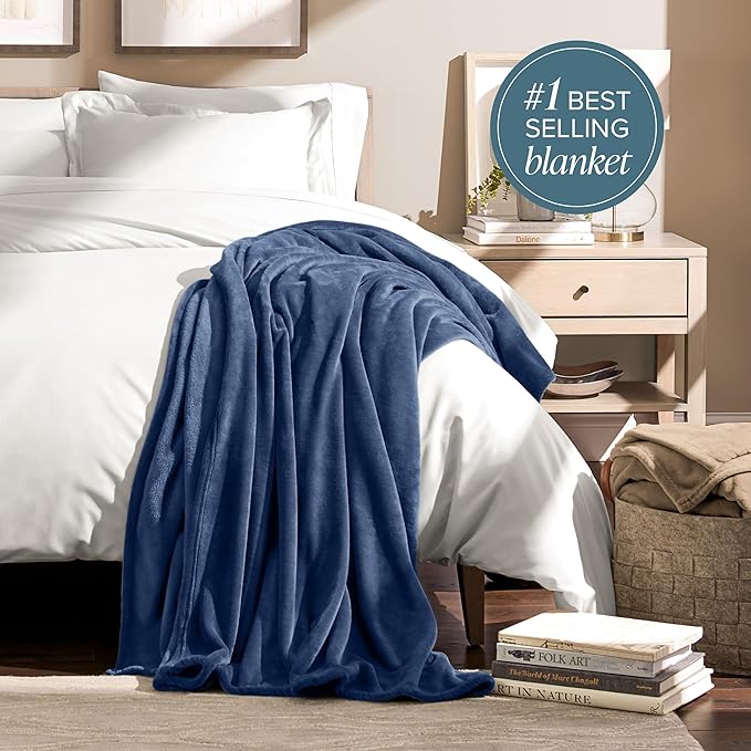 Bare Home Fleece Blanket - Image 3