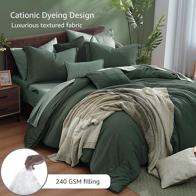 Monbix Oversized Queen Comforter Set - Image 3