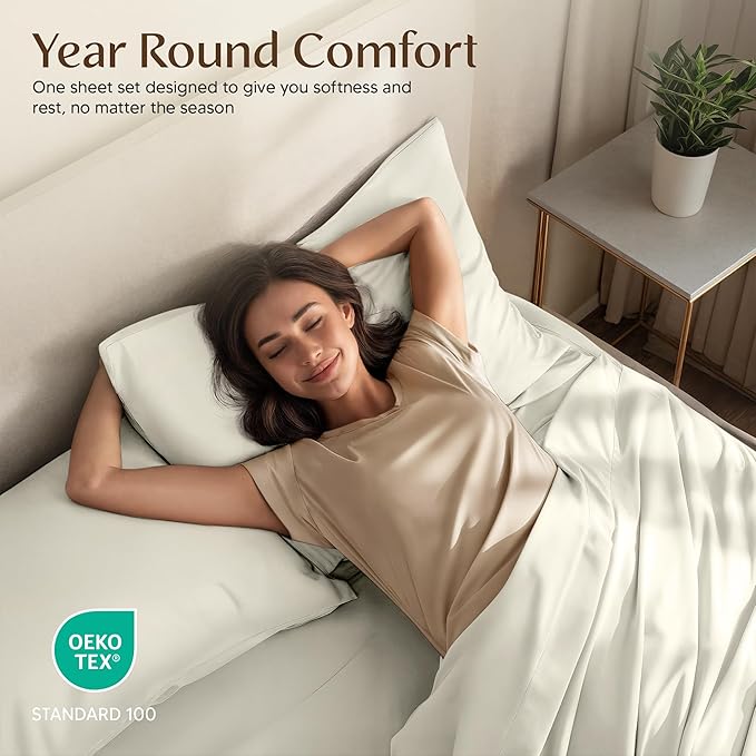 Utopia Bedding Full Size Sheet Set – 4 Piece Bed Sheets, Soft and Breathable - Image 5