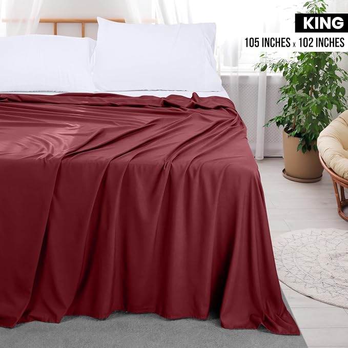 Utopia Bedding Flat Sheet - Image 2