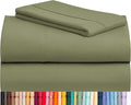 LuxClub 3 PC Sheet Bed Sheets Deep Pockets 18" Eco Friendly Wrinkle by LuxClub