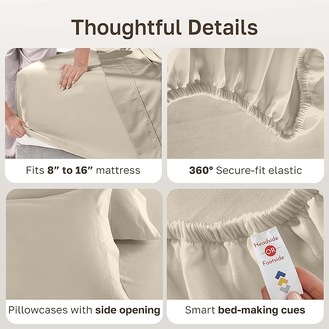 California Design Den King Size Sheets Set - Image 5