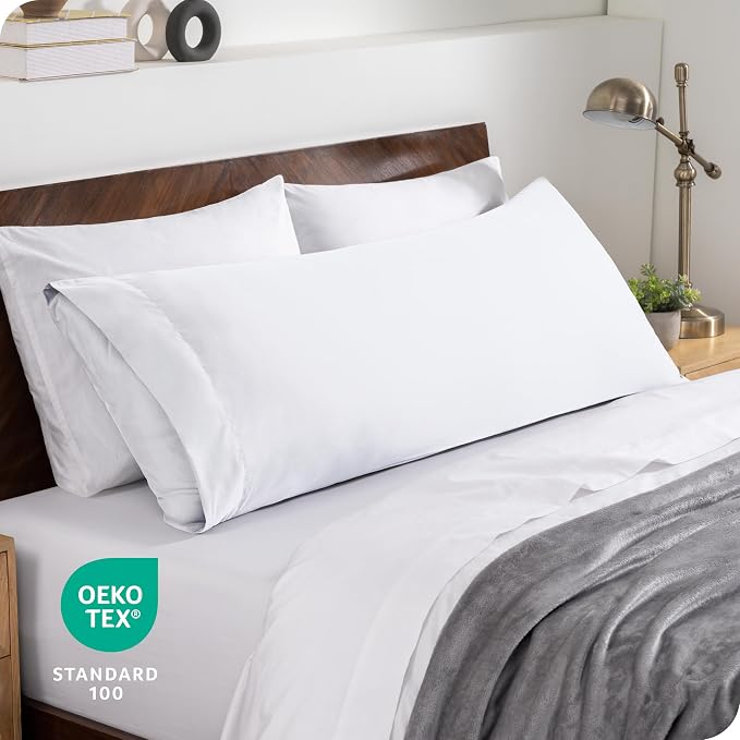 Bare Home Microfiber Body Pillow Cover - Image 5