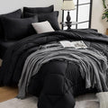 HEVUMYI Black Twin Comforter Set by HEVUMYI