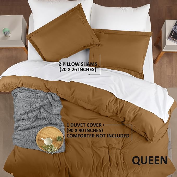 Utopia Bedding Duvet Cover Queen Size - Image 2