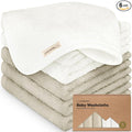 6-Pack Baby Washcloths – Soft Absorbent Viscose from Bamboo Washcloths by KeaBabies