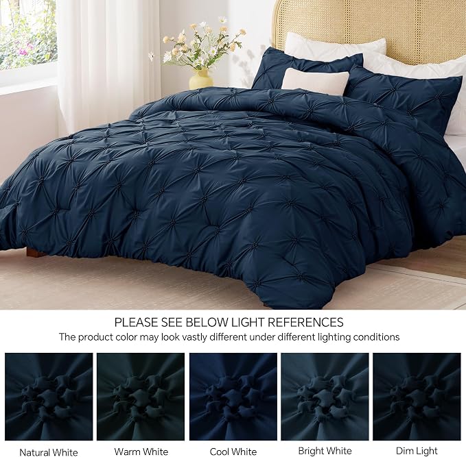 BEDELITE Navy Twin Comforter Set - Image 7