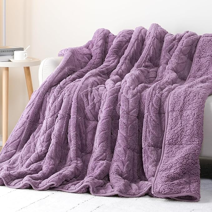 Cottonblue Jacquard Weighted Blanket 20 lbs by Cottonblue