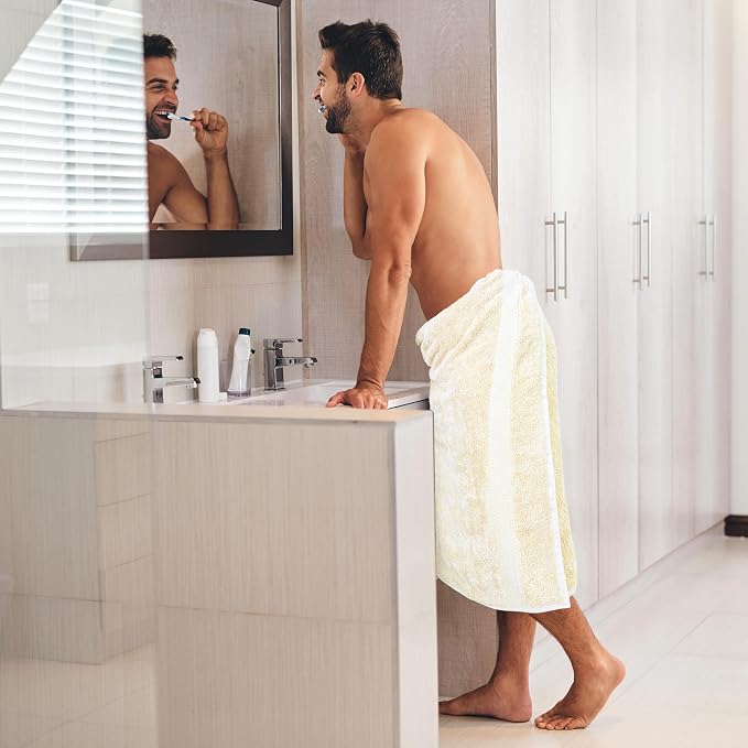 Commercial Bulk Pack of 12 Bath Towels – 100% Cotton Terry 24" x 48" – Ideal - Image 8
