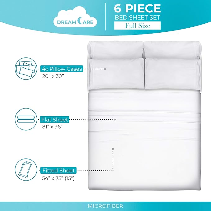 DREAMCARE Full Size Sheets - Image 4