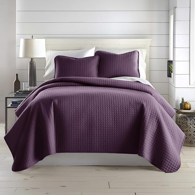 Southshore Fine Living, Inc. Oversized King Quilt Bedding Set, Soft Brushed by SouthshoreFineLivingInc