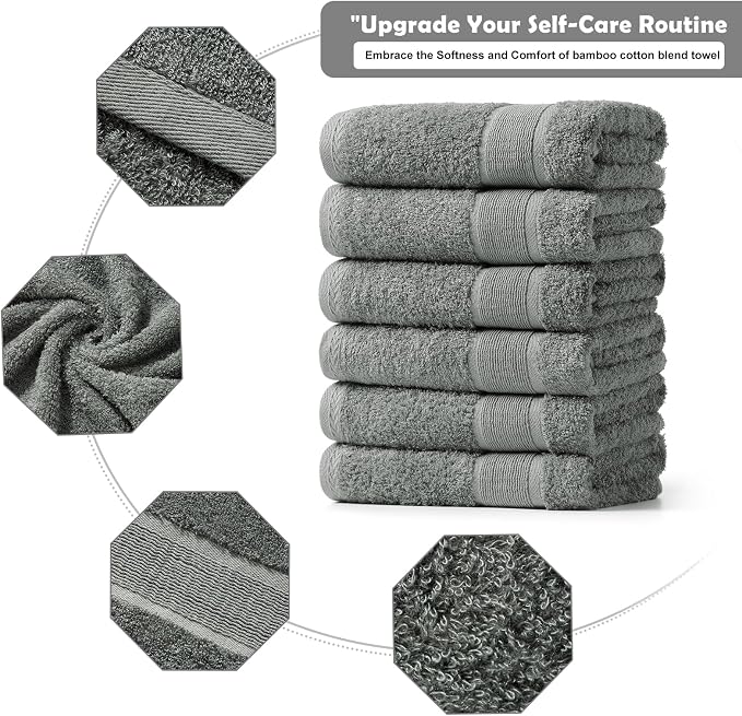 Aibaser Hand Towels-16x30inch - Image 2