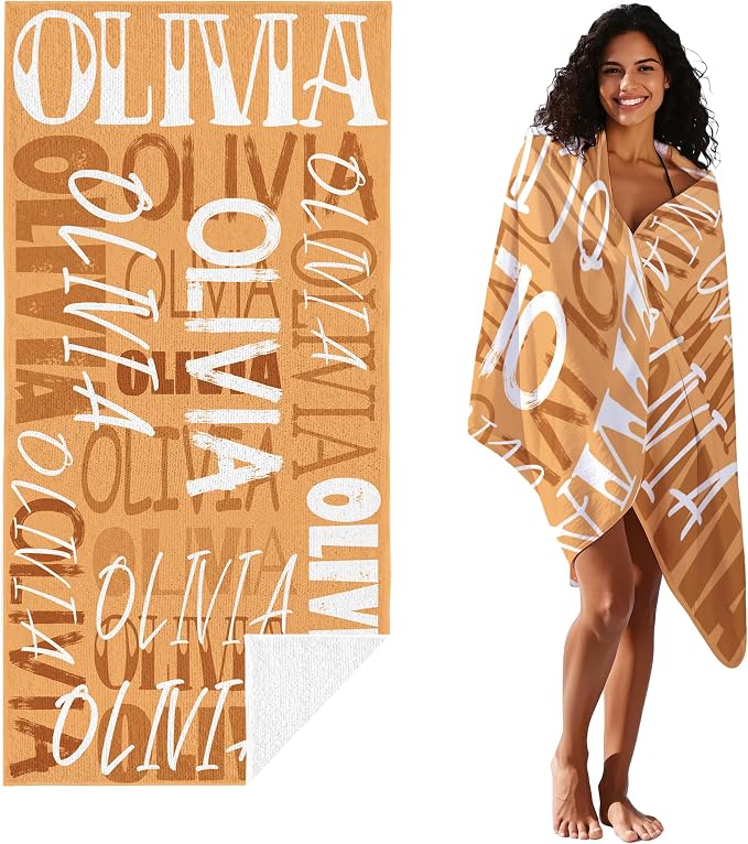 JML Personalized Beach Towel - Image 2