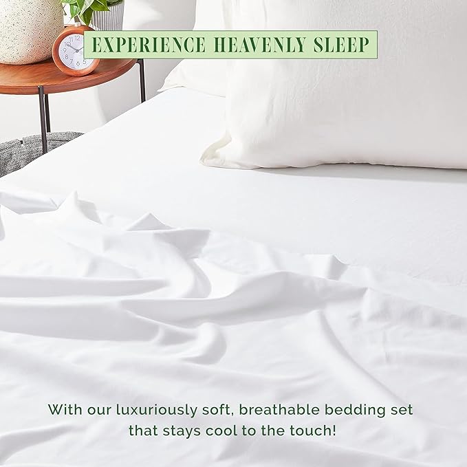 Elegant Comfort Premium Hotel Quality 1-Piece Flat Sheet, Luxury & Softest 1500 - Image 7