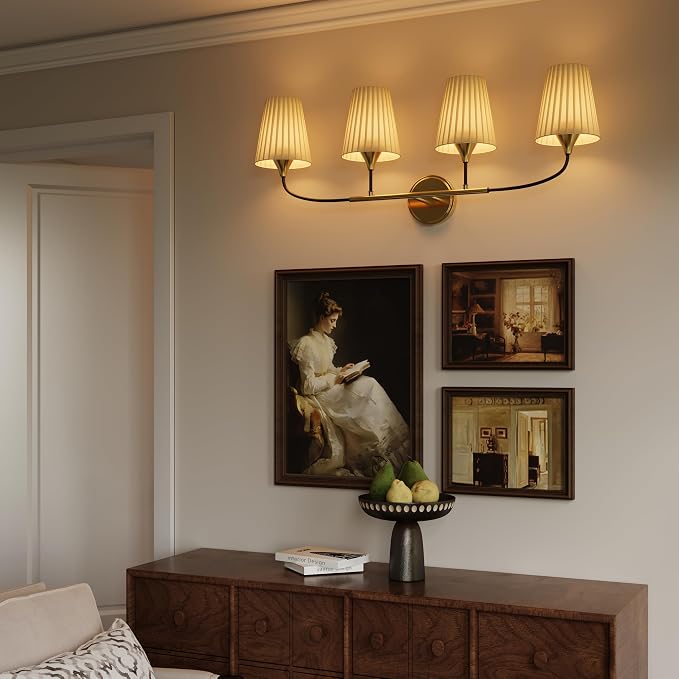 4-Light Bathroom Light Fixtures, Modern Light Fixture - Image 9