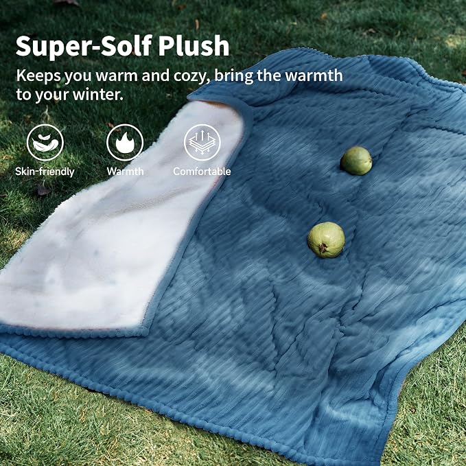 Texciting Heated Blanket Electric Throw 50”X60”-Heating Blanket - Image 5