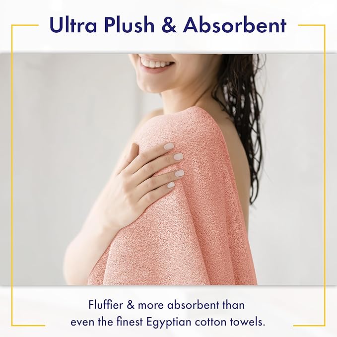 Alusa Home 100% Organic Luxury Bath Sheets - Image 3
