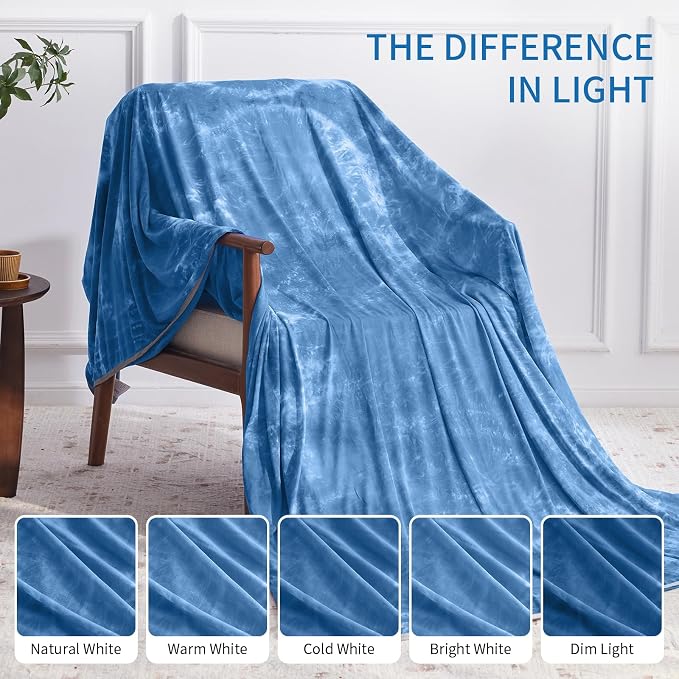 Guohaoi Cooling Throw Blanket for Hot Sleepers, Decortive Tie Dye, Arc-Chill - Image 6
