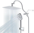 Hibbent All Metal CUPC Certified Shower Head, Handheld Showerhead Combo by Hibbent