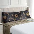 EXQ Home Satin Pillowcase for Hair and Skin Body- Multicolor Printed Black Moon by EXQHomeTexitleCoLtd