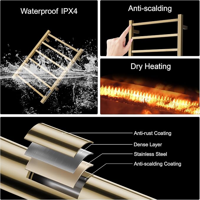 Electric Heated Towel Warmer - Image 6