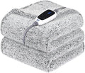 Sealy Electric Blanket Heated Throw 50"x60" Soft Double Sherpa Super Cozy by Sealy