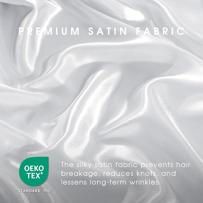 FreshCulture Satin Sheets King Size - Image 5
