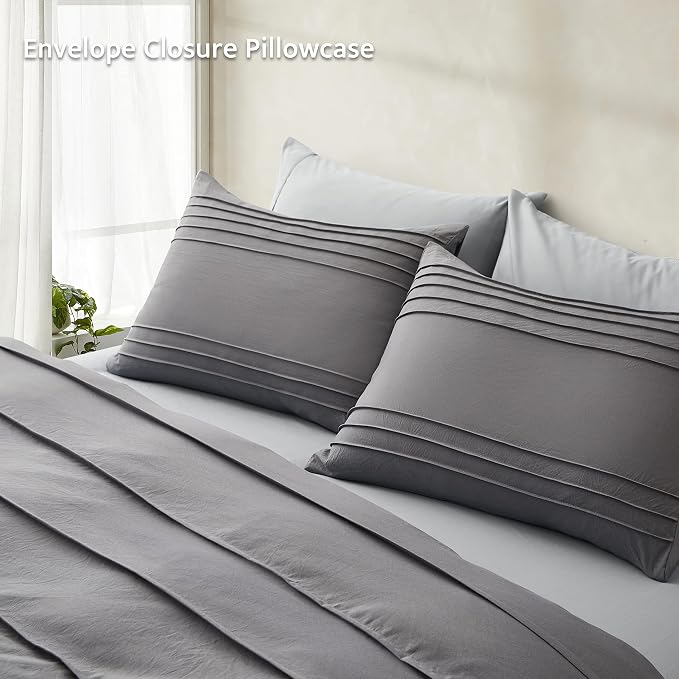 Oli Anderson Grey Duvet Cover King Size - Image 6