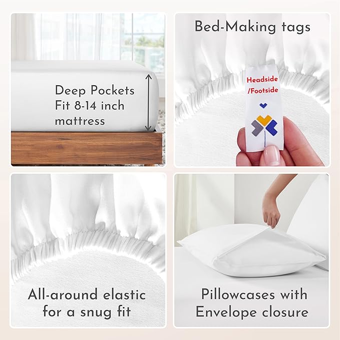 California Design Den King Size Sheets Set - Image 5