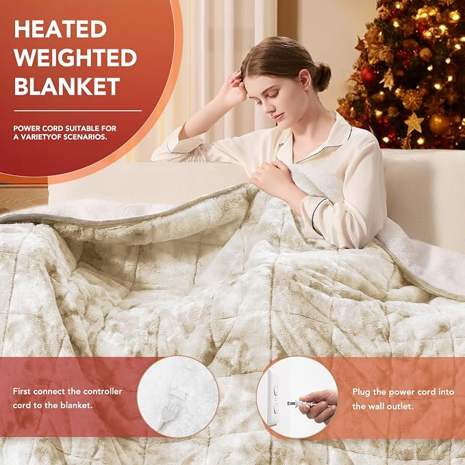 Homemate Heated Weighted Blanket - Image 2