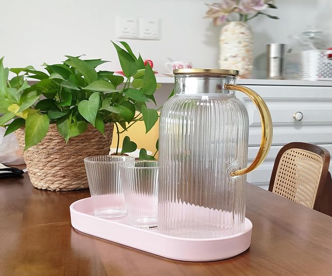 Pink Small Tray, 3 Pack Oval Tray - Image 3