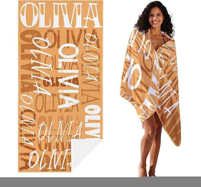 JML Personalized Beach Towel - Image 2