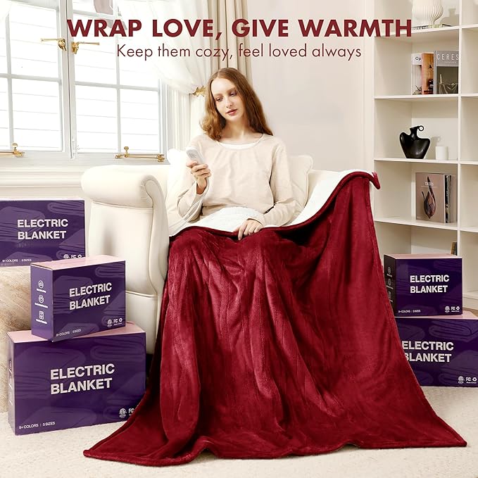 Electric Blanket Full Size 72" x 84" - Image 8