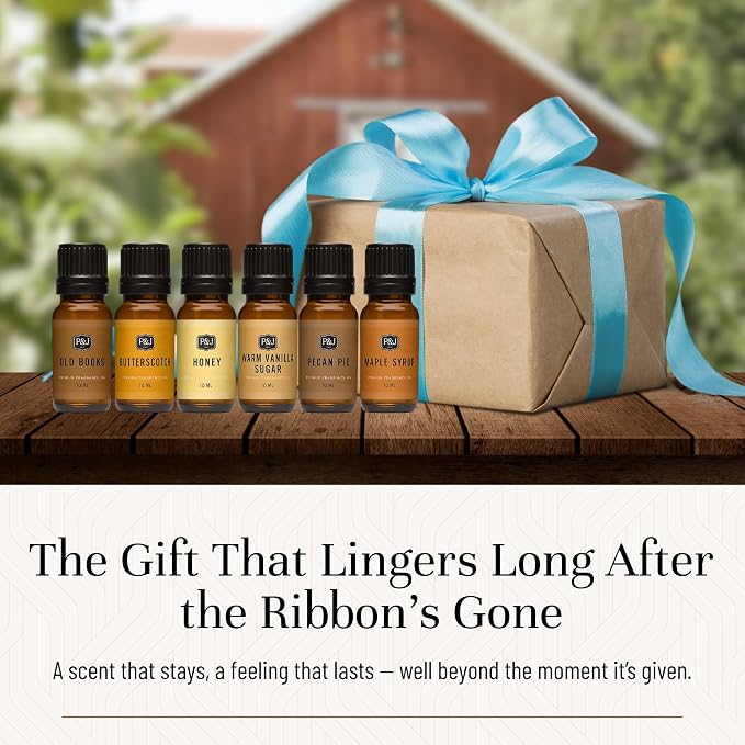 P&J Fragrance Oil Farmhouse Set | Old Books, Butterscotch, Warm Vanilla Sugar - Image 5