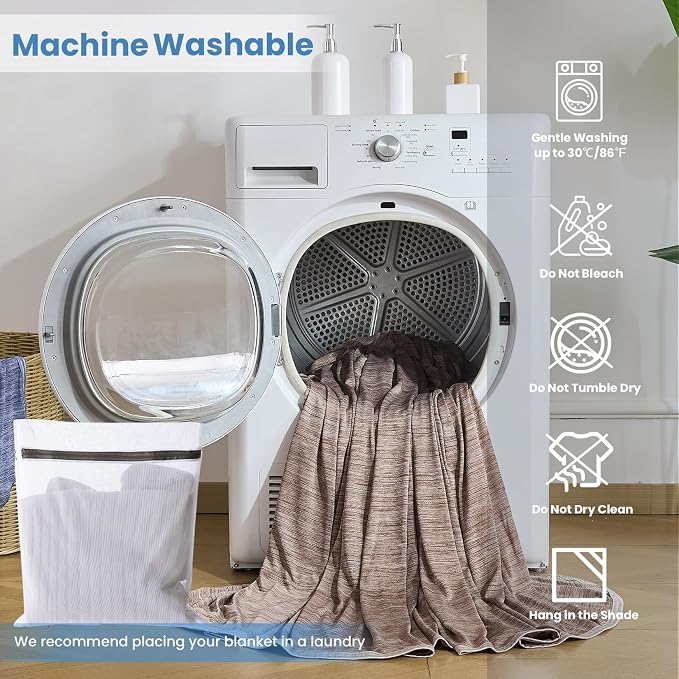 OIGAE Cooling Blanket for Hot Sleepers - Image 6