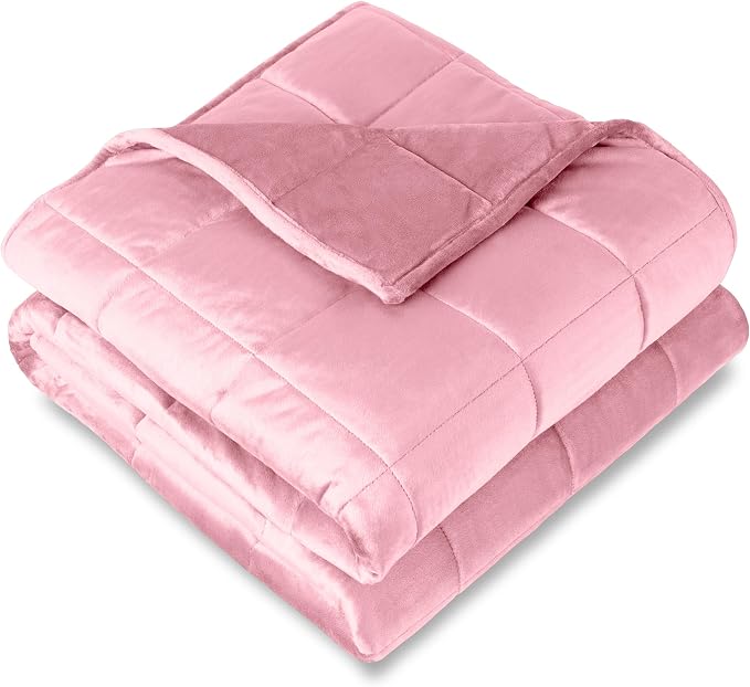 Bare Home Weighted Blanket Twin or Full Size 15lb by BareHome