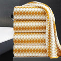 4 Piece Bath Towel Set Oversized Bath Sheet 35"x70" Bathroom Towel Extra Large by MAGGEA