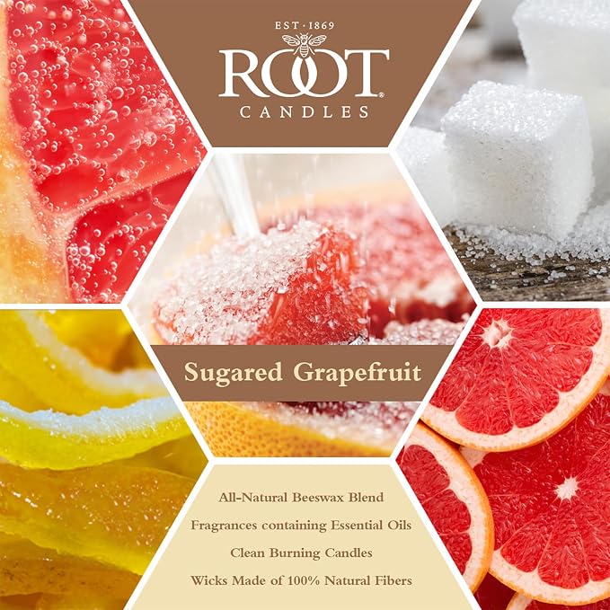Root Candles Scented Candles Honeycomb Beeswax Blend Premium Handcrafted Candle - Image 4