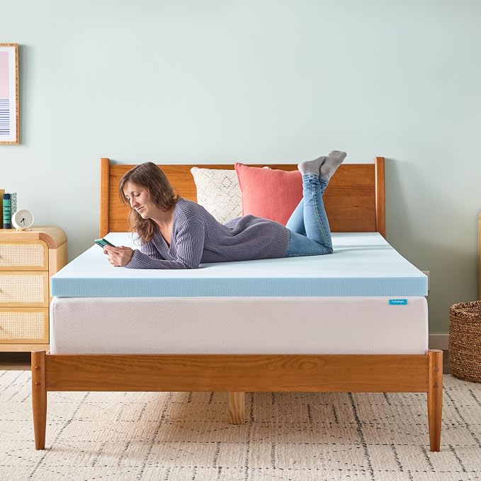 Linenspa Memory Foam Mattress Topper, King Size - Image 7