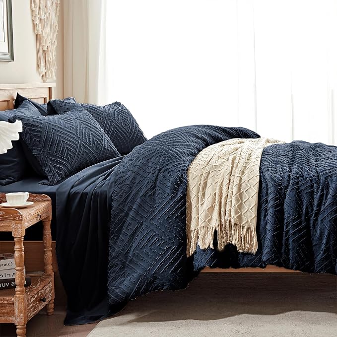 Zzlpp Twin Comforter Set 5 Pieces, All Season Boho Bedding Sets - Image 4
