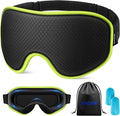 WAOAW Sleep Mask for Men Women: Blackout Eye Masks for Sleep by WAOAW