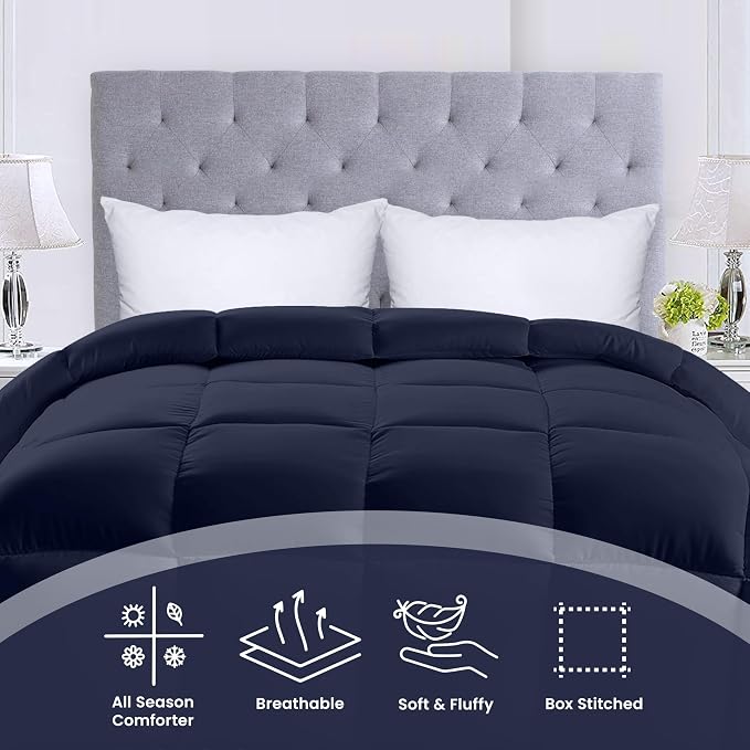 Utopia Bedding Comforters King Size, All Season Duvet Insert, Down Alternative - Image 3