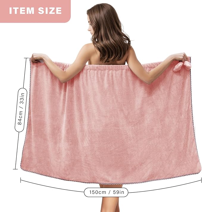GOSCHE Bath Towel Wrap for Women - Image 2
