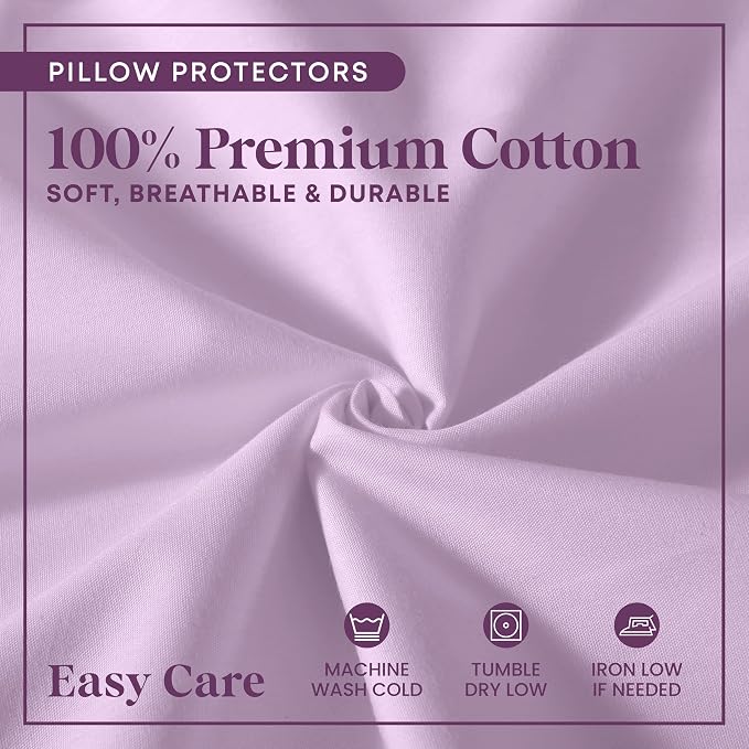 CirclesHome Pillow Protectors Single Pack Body Zippered - Image 5